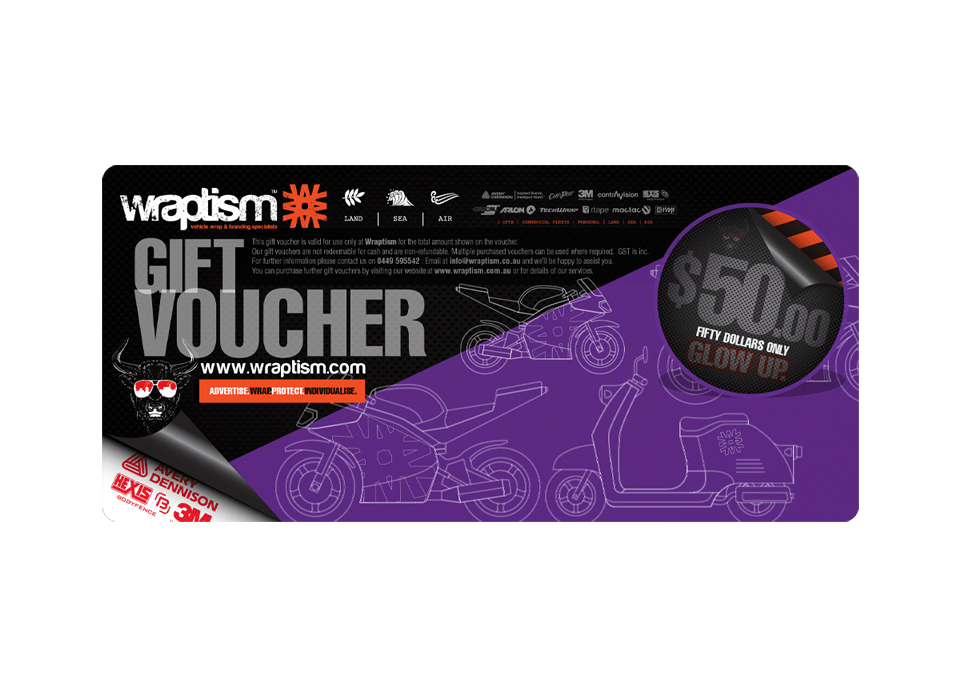 $50 Gift Vouchers.